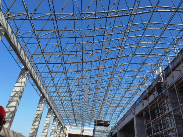 扬中网架加工工艺如何保证质量?